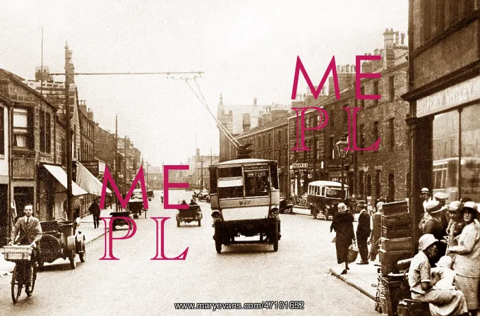 : Boroughgate, Otley, early 1900's : Boroughgate, Otley, early 1900's