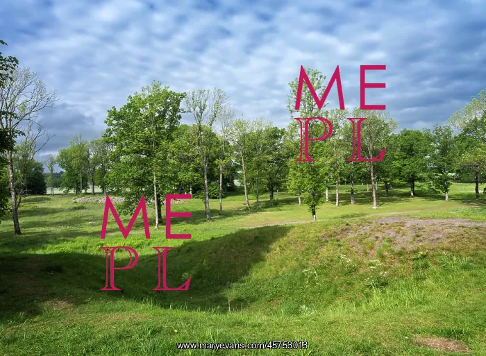 : Borre burial ground, Vestfold, Norway : Borre burial ground, Vestfold, Norway