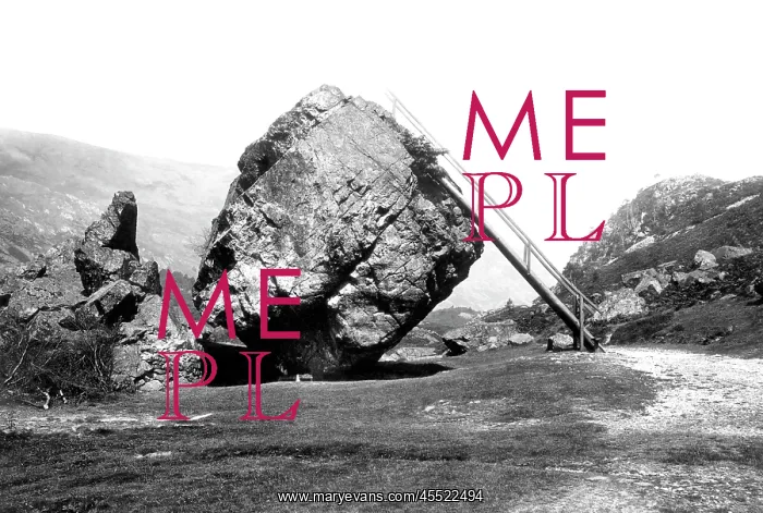  : Borrowdale, the Bowder Stone 1893