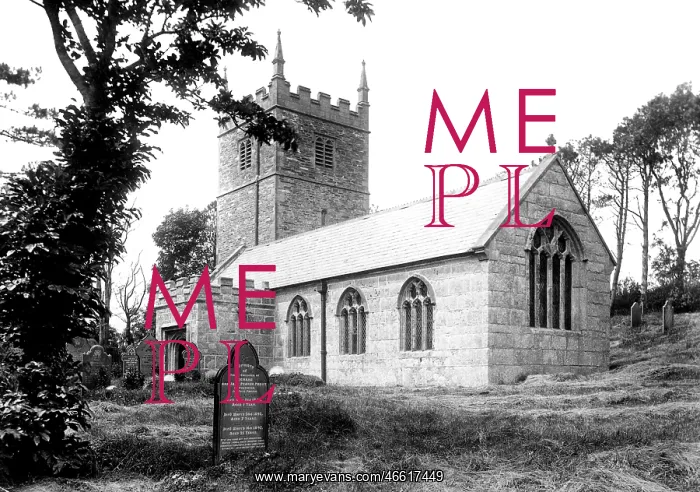  : Boscastle, the Church 1906