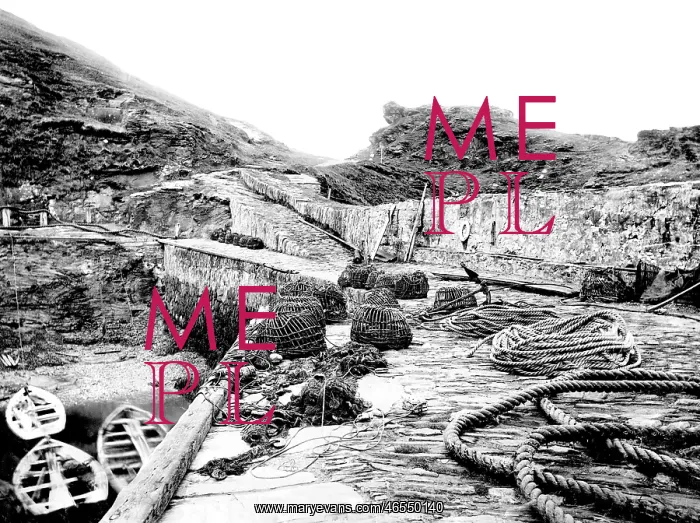 : Boscastle, the Harbour 1893