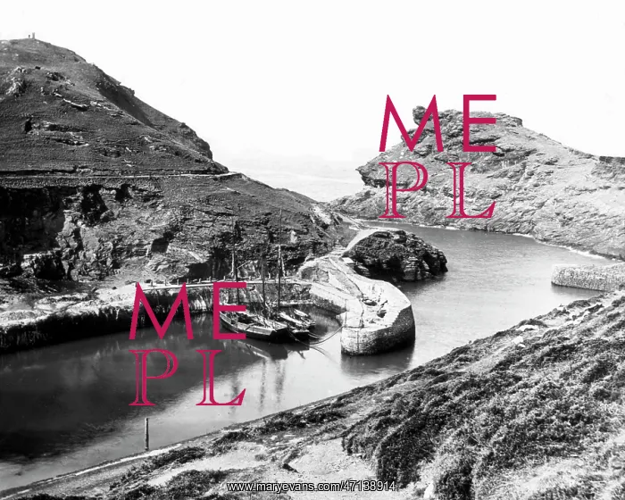  : Boscastle Harbour, Cornwall, Victorian period