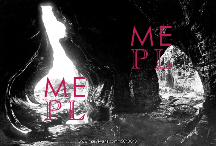  : Boscastle, Pentargen Caves 1895
