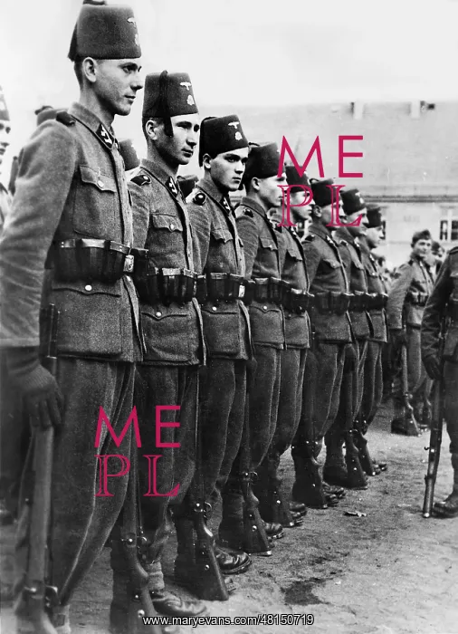 : Bosnian soldiers of the weapon SS, 1943 : Bosnian soldiers of the weapon SS, 1943