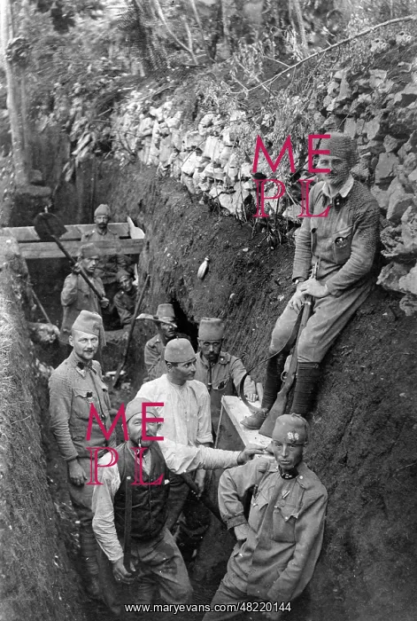 : Bosnian troops at the Eastern front, 1915 : Bosnian troops at the Eastern front, 1915