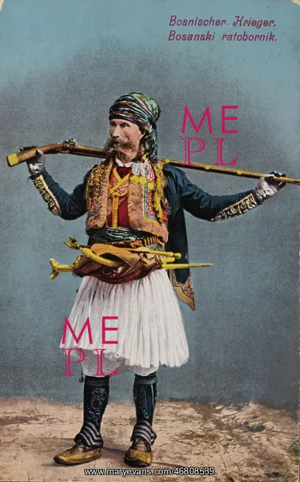: Bosnian warrior 1912 : Bosnian warrior 1912