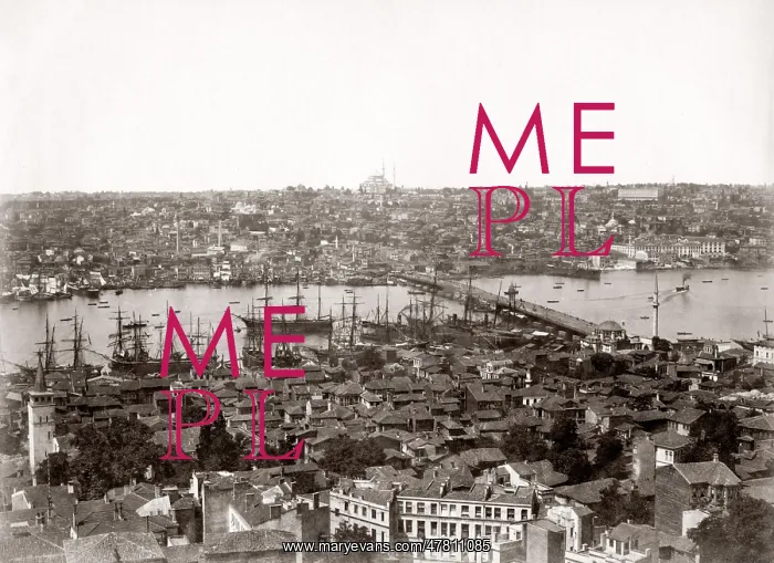 : Across Bosphorous, Constantinople, Istanbul, Turkey : Across Bosphorous, Constantinople, Istanbul, Turkey