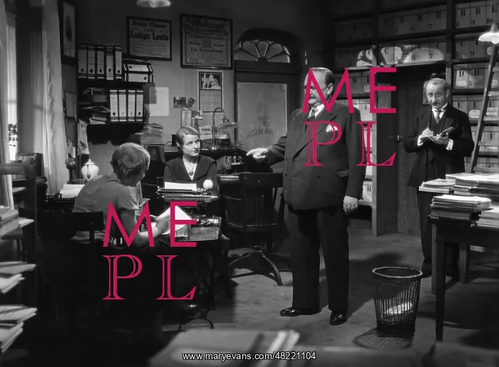 : Boss dictates to the secretary, 1936 : Boss dictates to the secretary, 1936