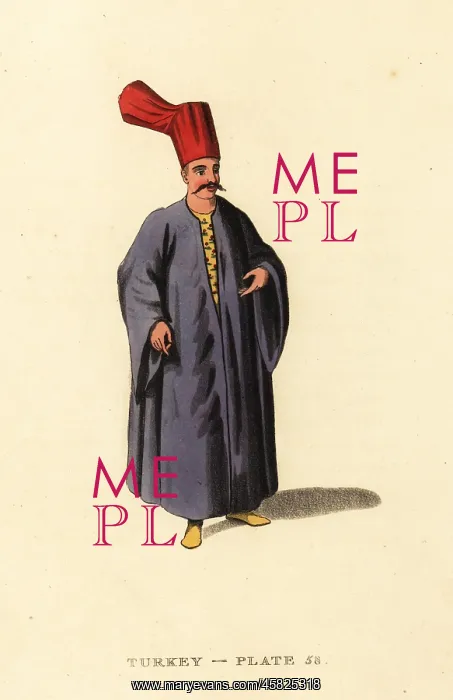 : Bostandji Bachi or Chief Gardener to the Sultan : Bostandji Bachi or Chief Gardener to the Sultan