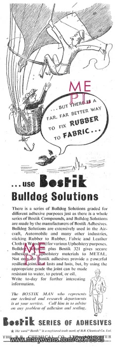  : Bostik Adhesives