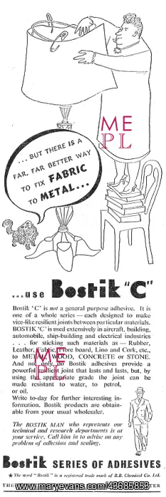  : Bostik Adhesives