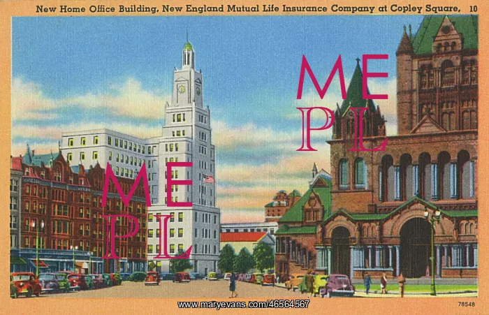 : Boston - Buildings on Copley Square : Boston - Buildings on Copley Square