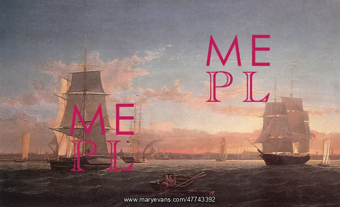  : Boston Harbor at Sunset
