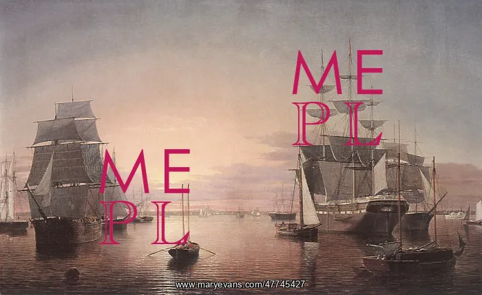  : Boston Harbor at Sunset