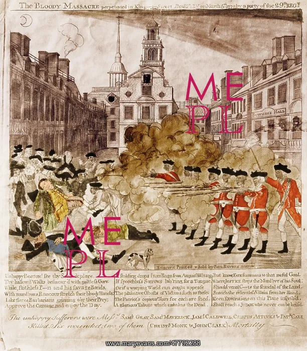 : Boston Massacre, 1770 : Boston Massacre, 1770
