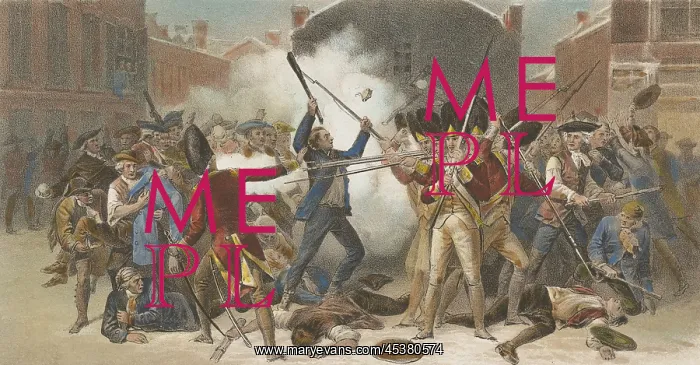 : Boston Massacre, 1875, published in 1875 by : Boston Massacre, 1875, published in 1875 by