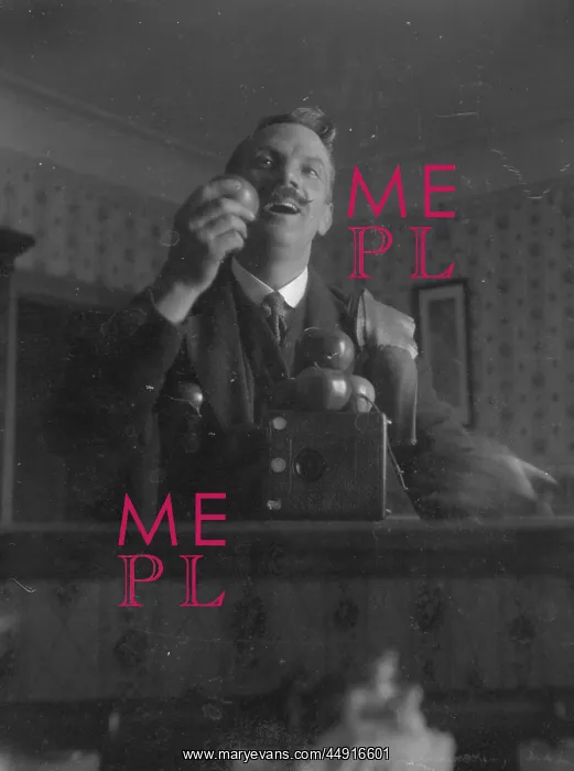 : Boswell self-portrait in mirror? : Boswell self-portrait in mirror?