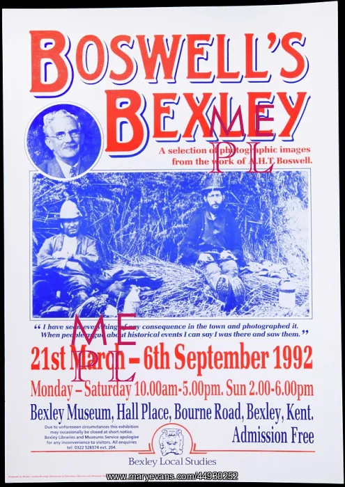: Boswell's Bexley. Exhibition : Boswell's Bexley. Exhibition