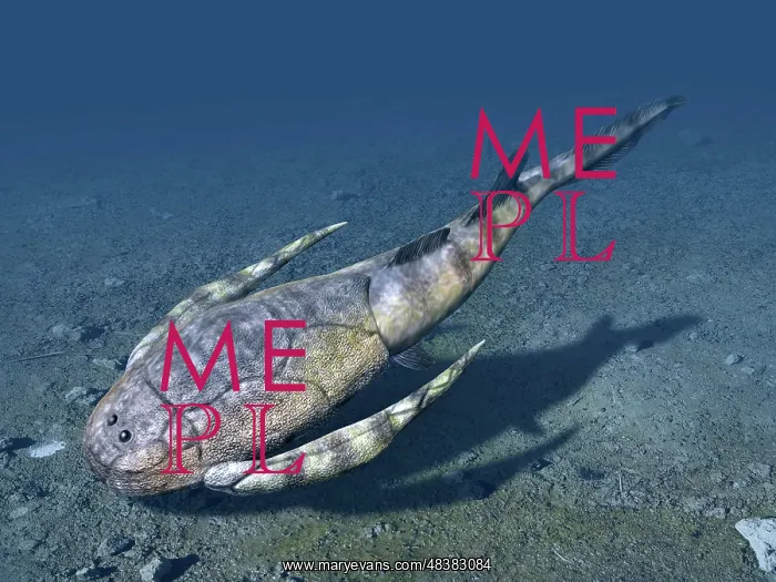 : Bothriolepis is an extinct placoderm from the Late Devonian : Bothriolepis is an extinct placoderm from the Late Devonian