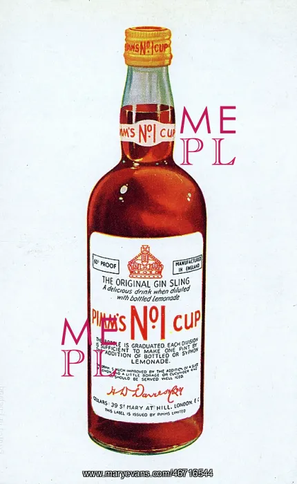 : A Bottle of Pimm's No.1 Cup : A Bottle of Pimm's No.1 Cup