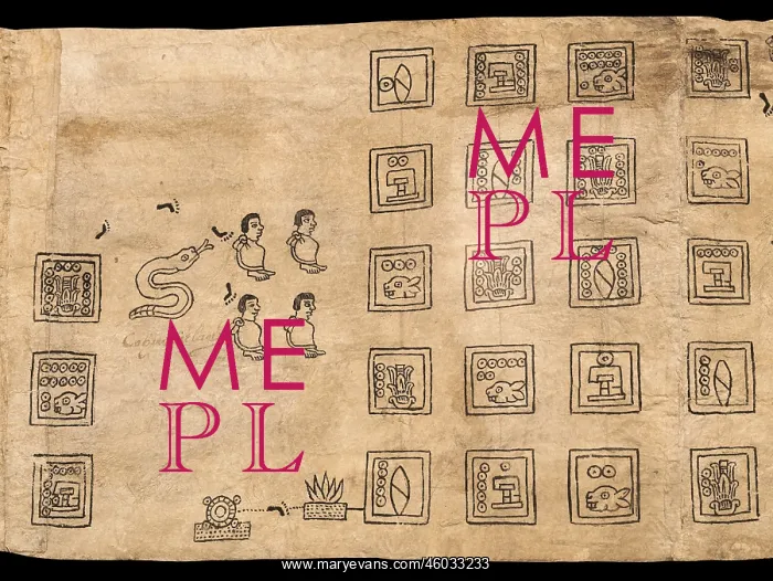 : Boturini Codex, Museo Nacional de Antropologia, Mexico City : Boturini Codex, Museo Nacional de Antropologia, Mexico City