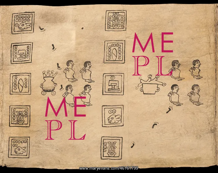  : Boturini Codex, Museo Nacional de Antropologia, Mexico City