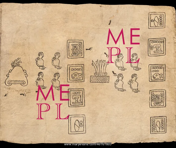 : Boturini Codex, Museo Nacional de Antropologia, Mexico City : Boturini Codex, Museo Nacional de Antropologia, Mexico City