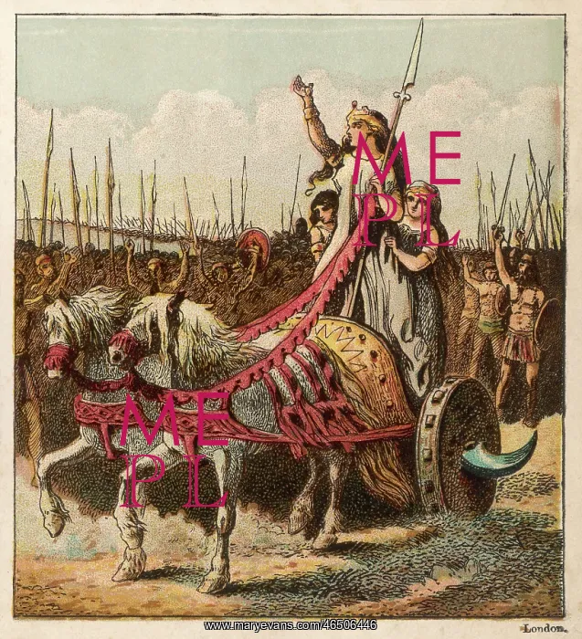 : Boudicca and her Army : Boudicca and her Army