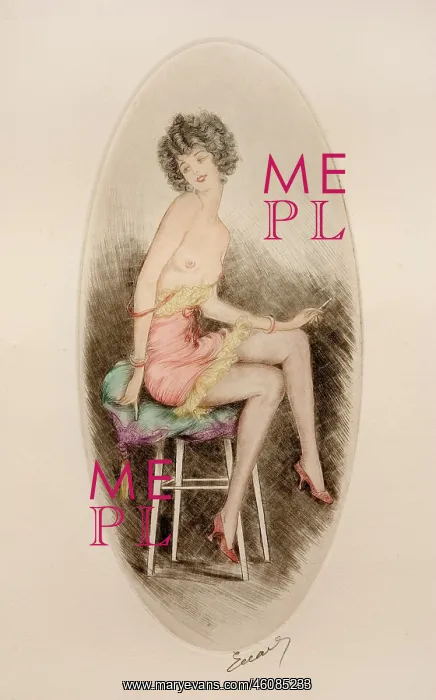 : Boudoir Art, 1920s : Boudoir Art, 1920s