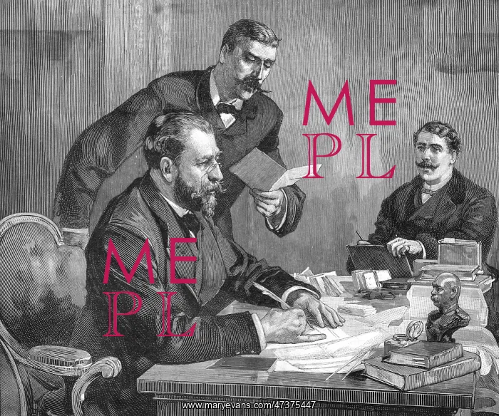 : BOULANGER AT HIS DESK : BOULANGER AT HIS DESK