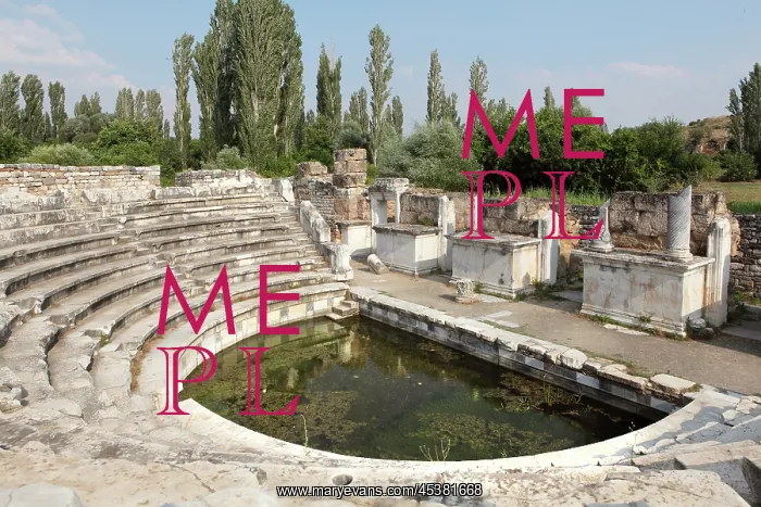 : Bouleuterion or Odeon, 2nd - 3rd century AD, Aphrodisias : Bouleuterion or Odeon, 2nd - 3rd century AD, Aphrodisias