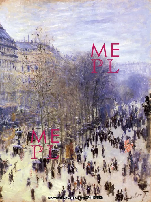 : Boulevard des Capucines, by Monet