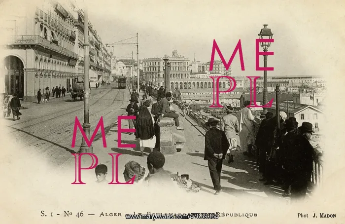 : Boulevard de la Republique, Algiers, Algeria : Boulevard de la Republique, Algiers, Algeria