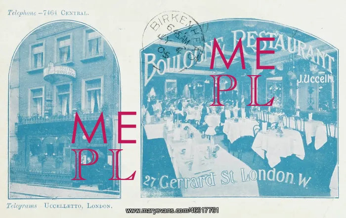 : Boulogne Restaurant, London : Boulogne Restaurant, London