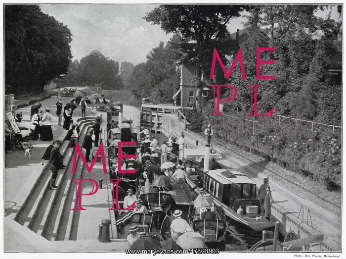 : Boulter's Lock 1890s : Boulter's Lock 1890s