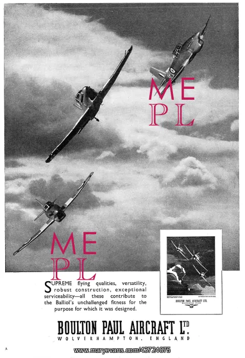 : Boulton Paul Balliol : Boulton Paul Balliol