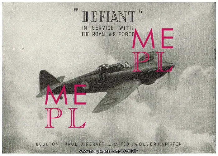 : Boulton Paul Defiant