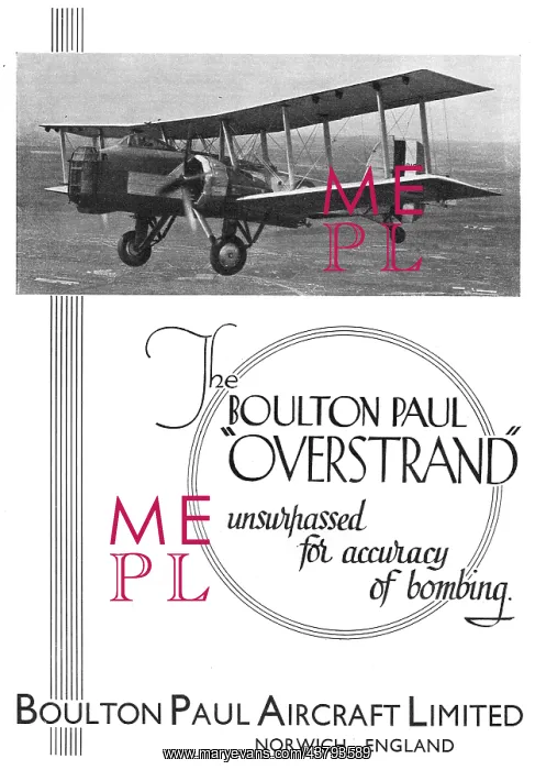 : Boulton Paul Overstrand : Boulton Paul Overstrand
