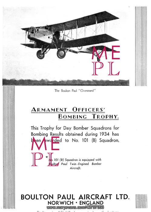 : Boulton Paul Overstrand : Boulton Paul Overstrand
