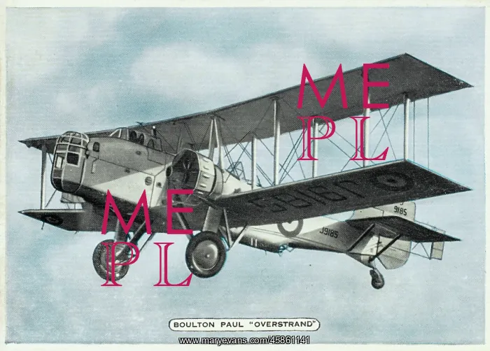 : BOULTON PAUL OVERSTRAND : BOULTON PAUL OVERSTRAND