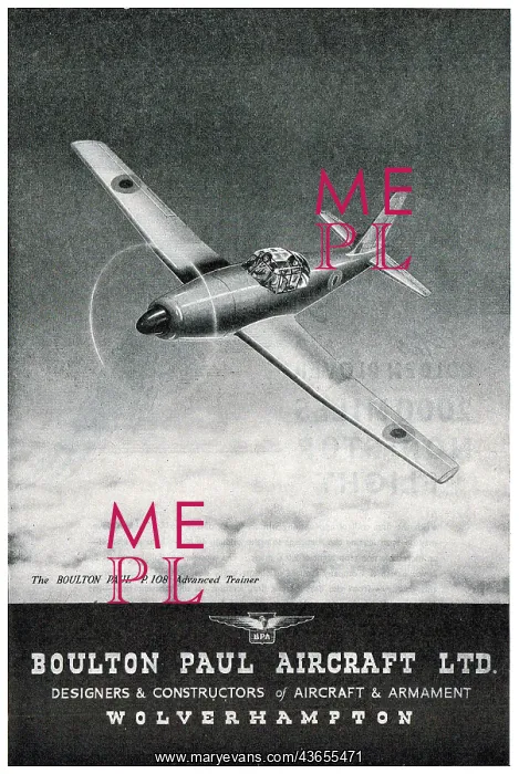  : Boulton Paul P108