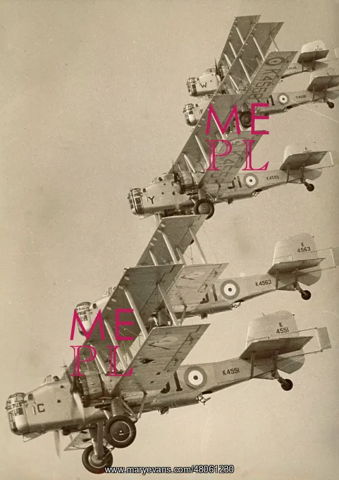 : Five Boulton Paul P75 Overstrands : Five Boulton Paul P75 Overstrands