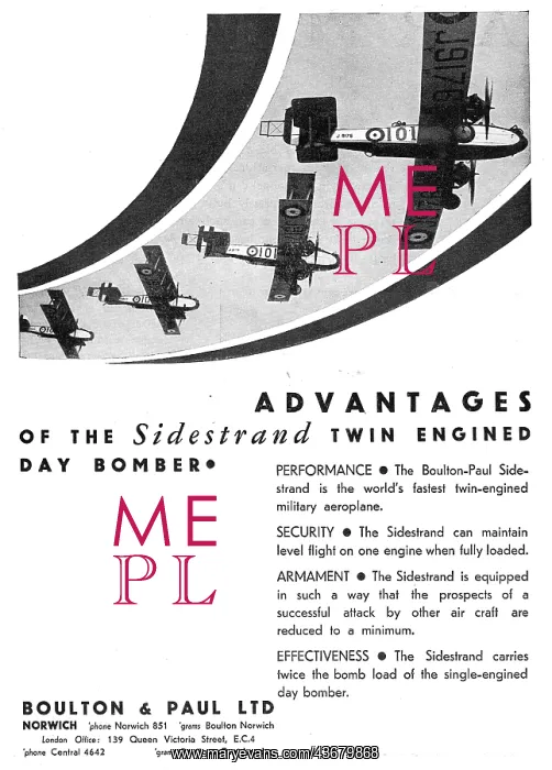  : Boulton & Paul Sidestrand