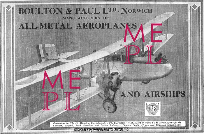 : Boulton & Paul Sidestrand : Boulton & Paul Sidestrand