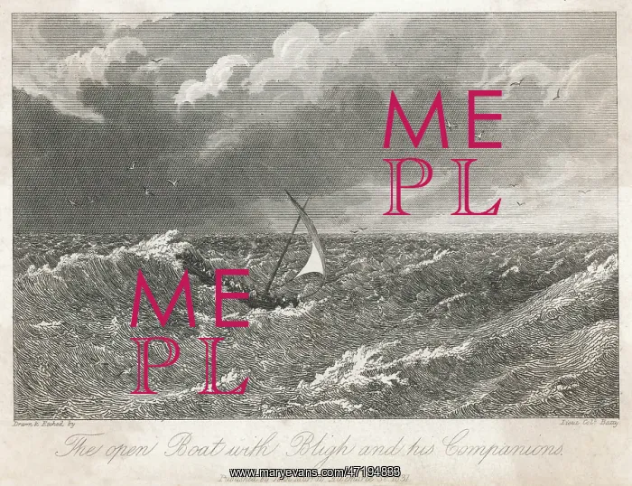 : BOUNTY - BLIGH IN BOAT : BOUNTY - BLIGH IN BOAT