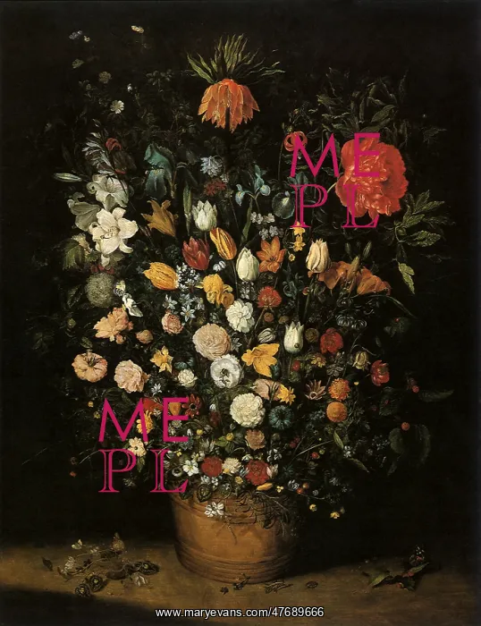  : Bouquet, by Brueghel