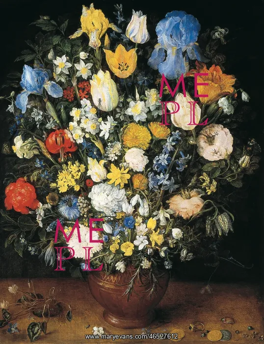 : Bouquet in a Clay Vase : Bouquet in a Clay Vase