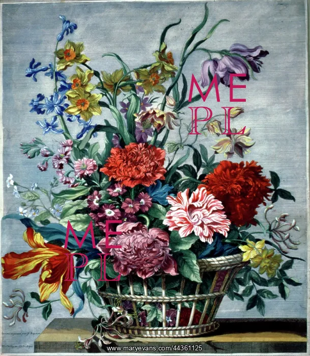  : Bouquet of flowers in a bowl