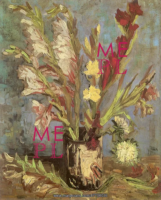 : Bouquet of Gladioli, by Van Gogh : Bouquet of Gladioli, by Van Gogh