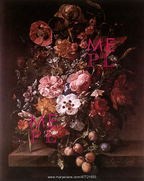 : Bouquet in Glass Vase : Bouquet in Glass Vase